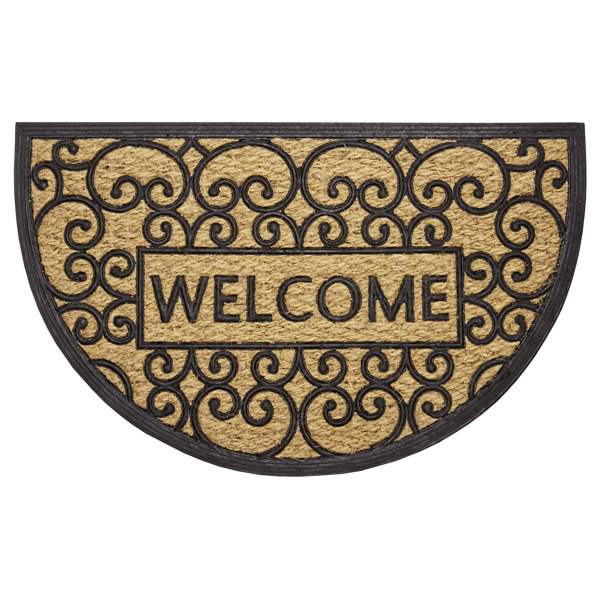 Hanse Home SemiCircle Door Mat Wayfair.co.uk